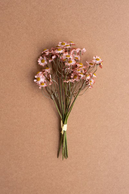 Faux Pink Chamomile Daisy Bundle by Rust & Cinder