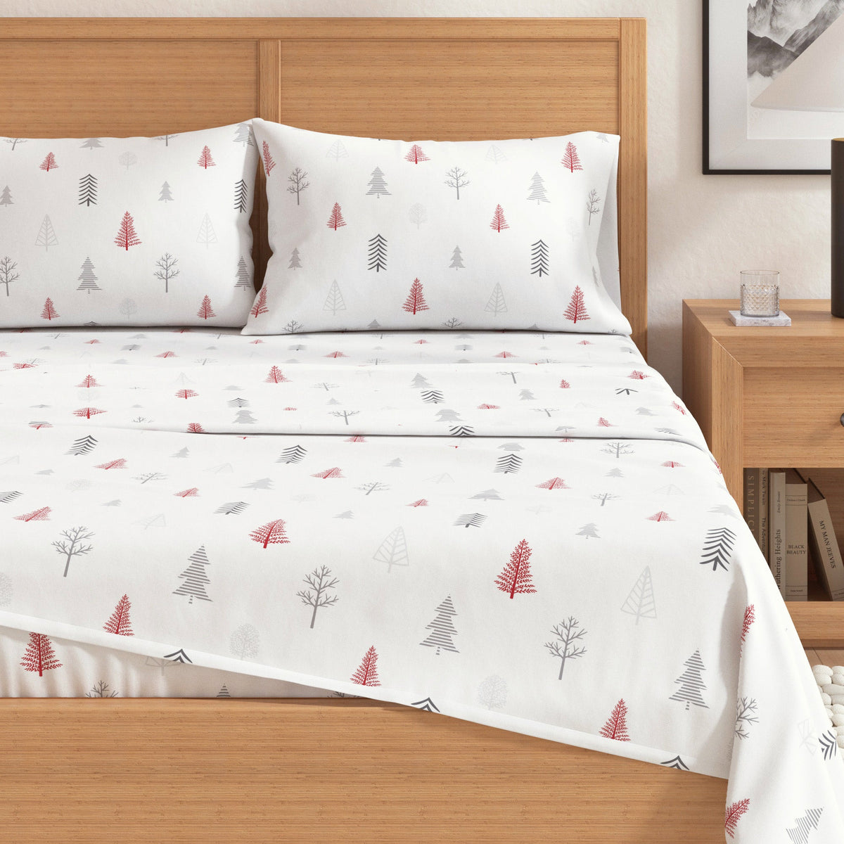 100% Turkish Cotton Flannel Sheet Sets - Boulder Collection by Great Bay Home