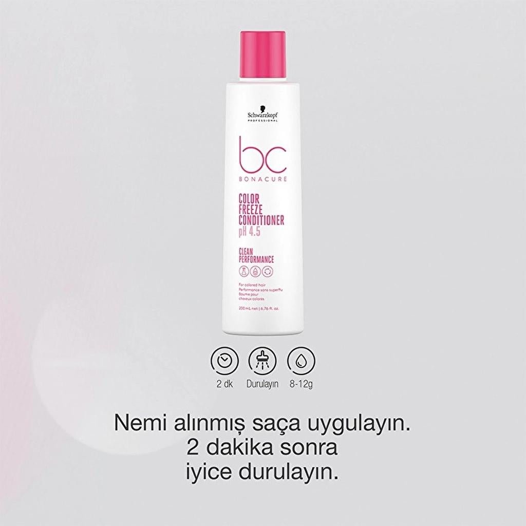 Bonacure Clean Color Freeze Conditioner 200 mlHair CareTorqelo.com