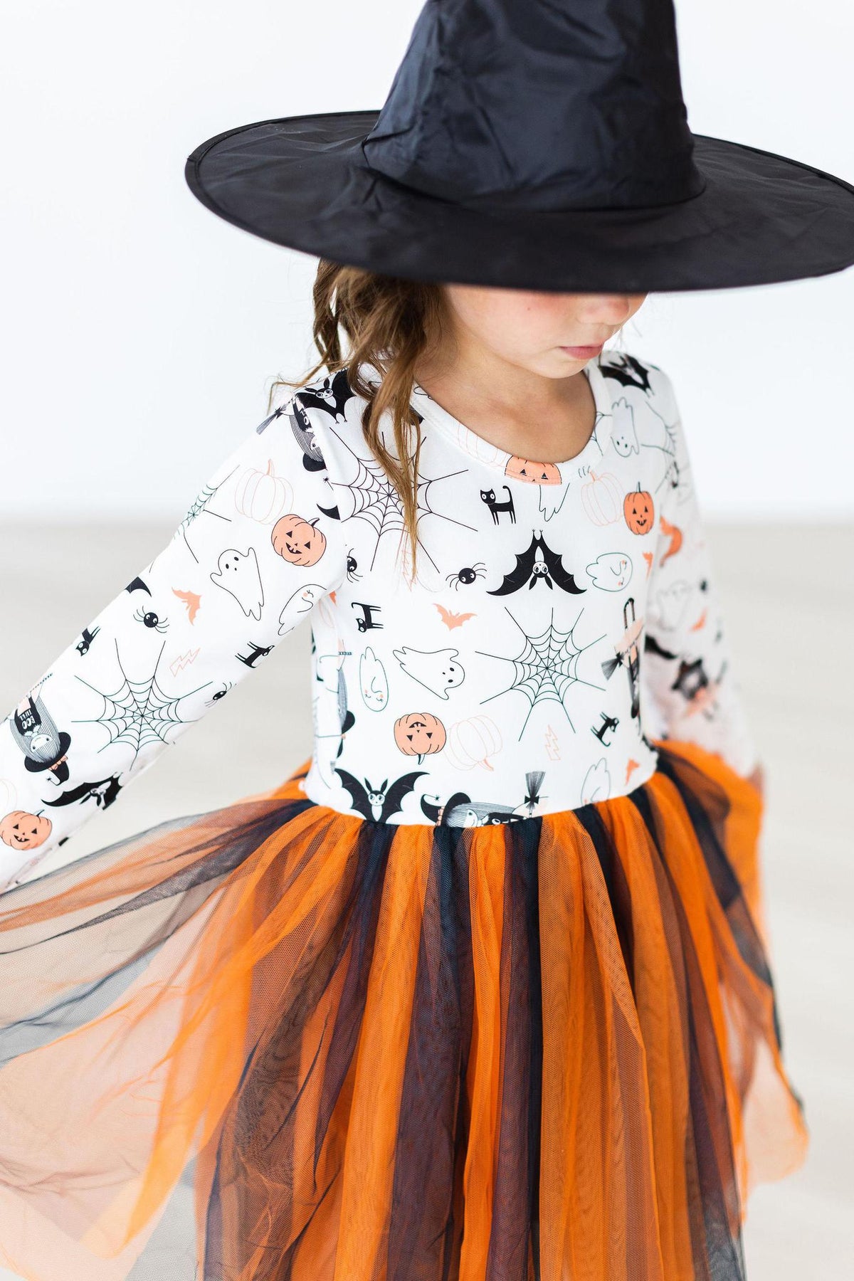Boo-tiful Halloween L/S Tutu DressTutu Dress L/STorqelo.com