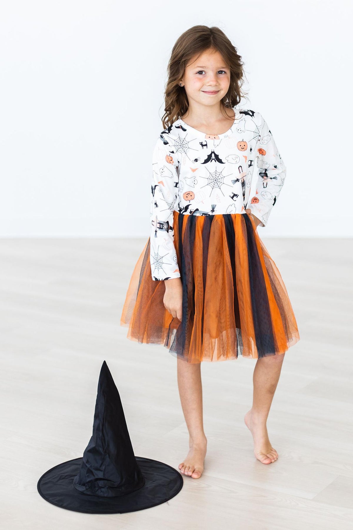 Boo-tiful Halloween L/S Tutu DressTutu Dress L/STorqelo.com