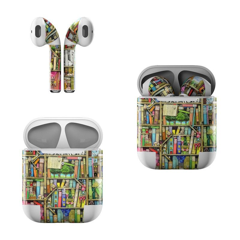 Bookshelf - Apple AirPods SkinAudio SkinsTorqelo.com
