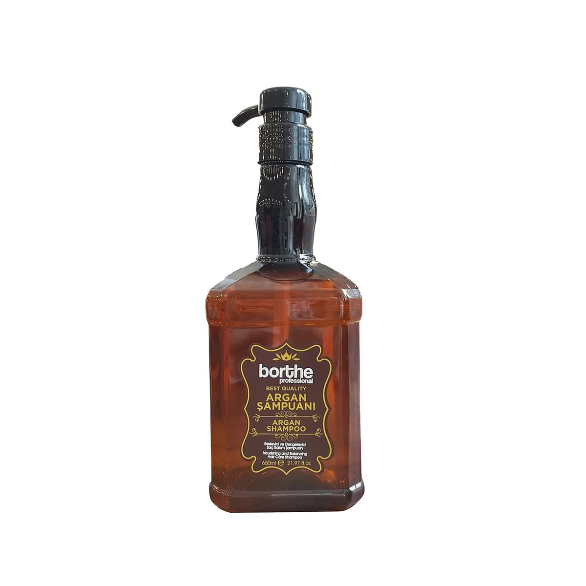 Borthe Professional Argan Shampoo 650ml - Nourishing & Moisturizing Hair CareShampooTorqelo.com