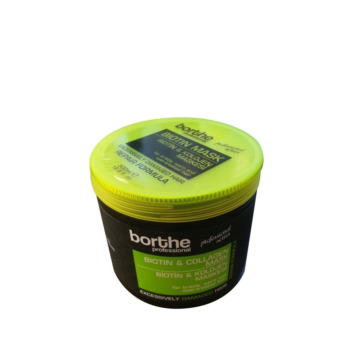 Borthe Professional Biotin Hair Mask 500ml - Nourishing, Strengthening, and Repairing Hair Care SolutionHair MaskTorqelo.com