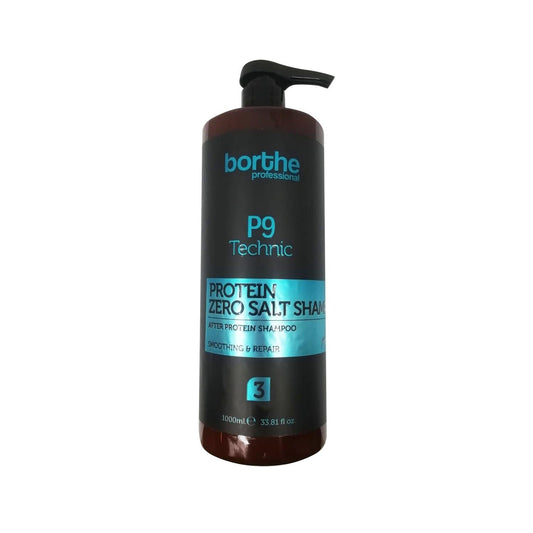 Borthe Professional Protein Shampoo, Sulfate-Free, 1000ml - Gentle Hair Care for Sensitive ScalpShampooTorqelo.com