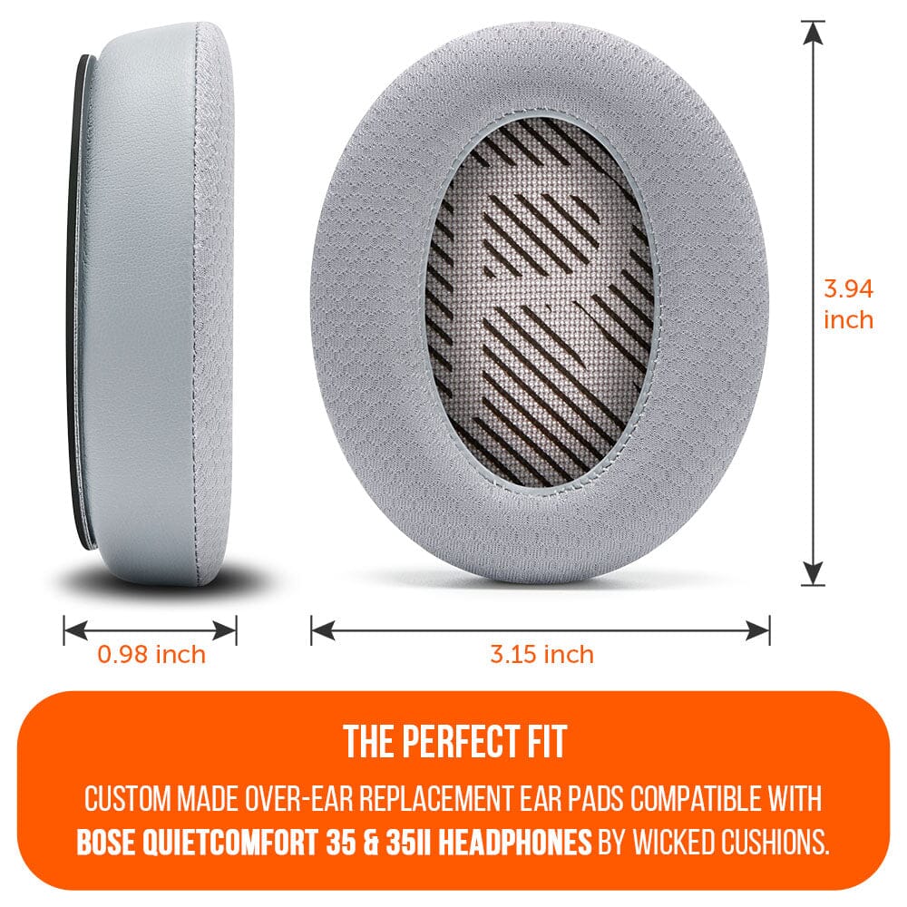 Bose QC35 Cooling Gel Earpads - WC FreeZeCooling Gel Ear PadsTorqelo.com