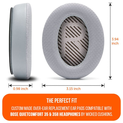 Bose QC35 Cooling Gel Earpads - WC FreeZeCooling Gel Ear PadsTorqelo.com