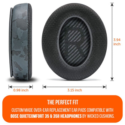 Bose QC35 Cooling Gel Earpads - WC FreeZeCooling Gel Ear PadsTorqelo.com