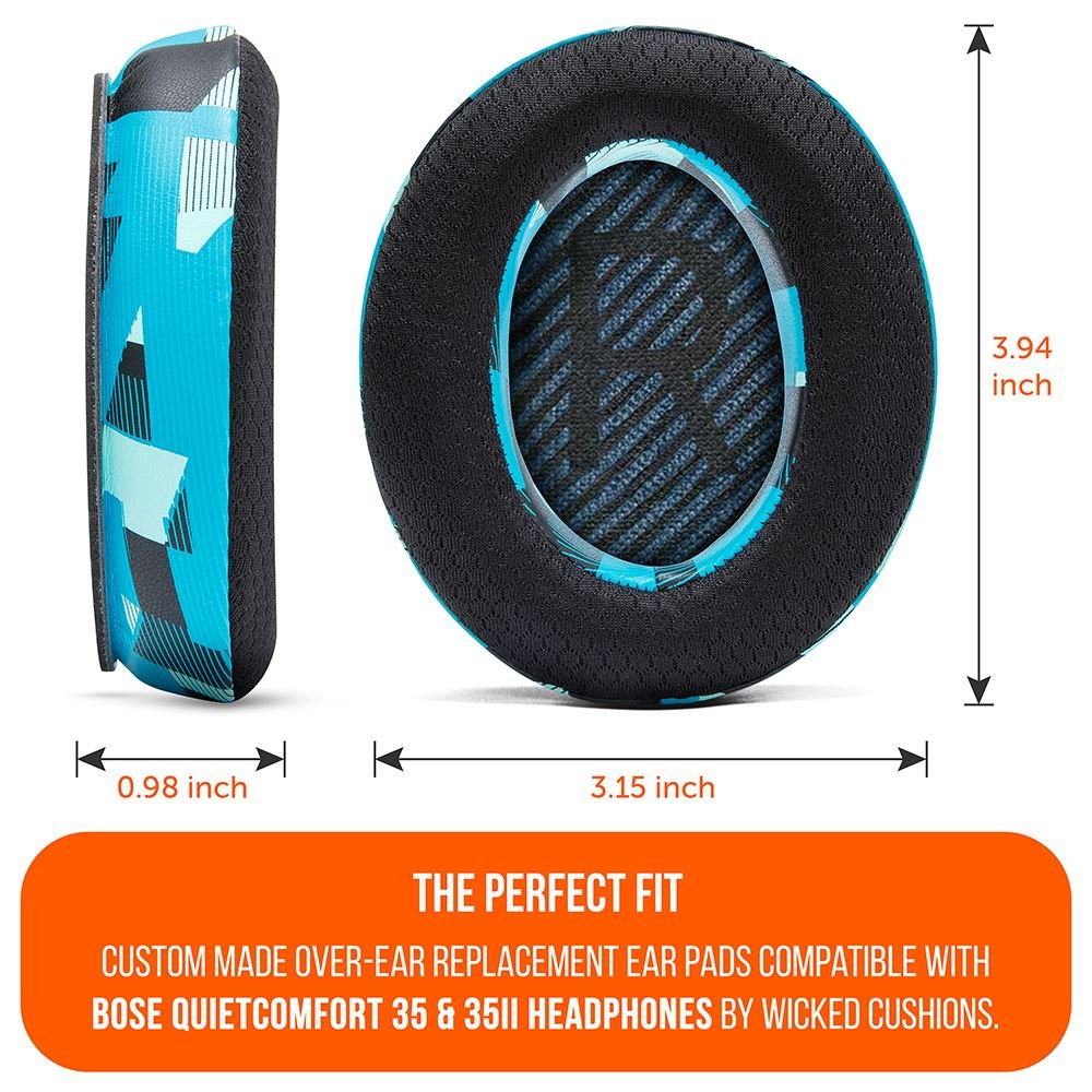 Bose QC35 Cooling Gel Earpads - WC FreeZeCooling Gel Ear PadsTorqelo.com