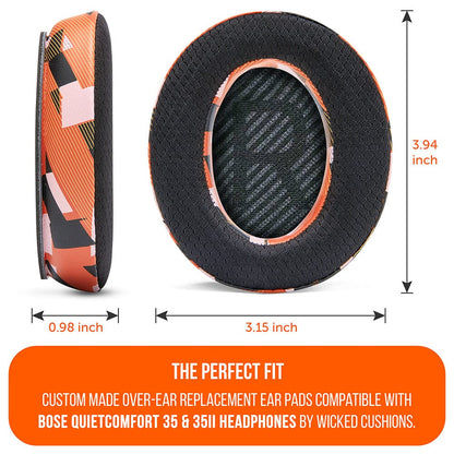 Bose QC35 Cooling Gel Earpads - WC FreeZeCooling Gel Ear PadsTorqelo.com