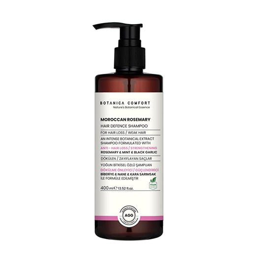 Botanica Comfort - Strengthening Rosemary Hair Loss Prevention Shampoo for Thinning Hair, 13.53 fl oz - Natural Hair Growth & StrengtheningShampooTorqelo.com