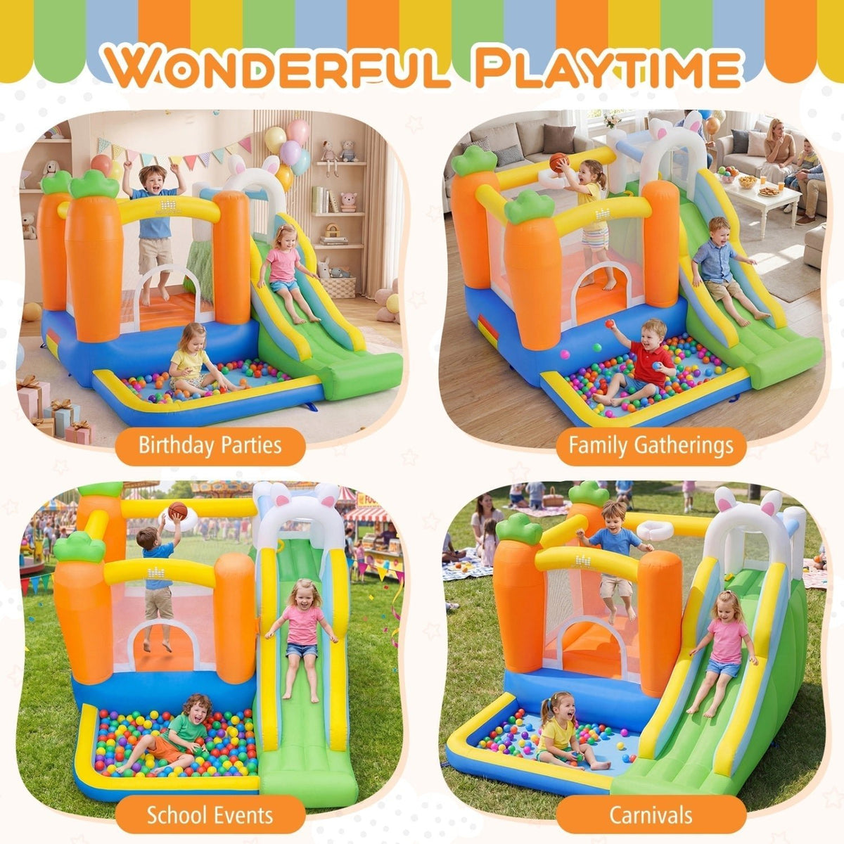 Bounce House for Kids 3Torqelo.com
