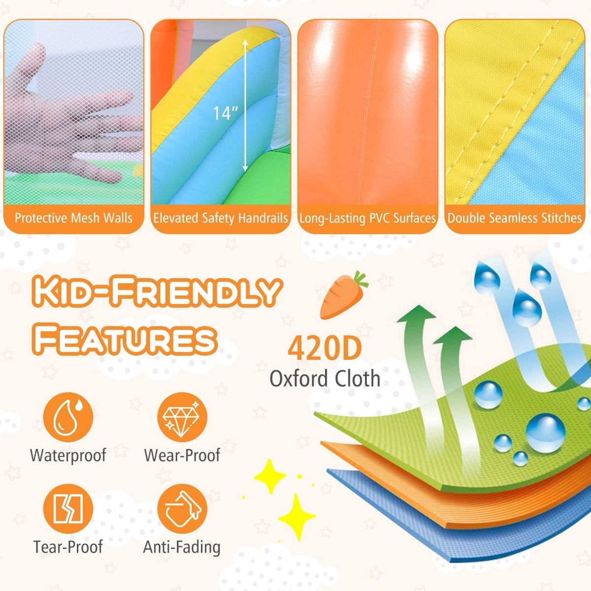Bounce House for Kids 3Torqelo.com