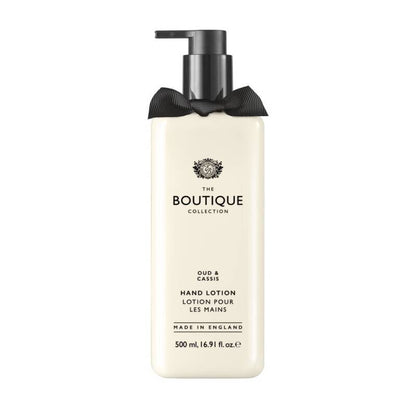 Boutique Oud & Cassis Hand Lotion for Soft Skin 500ml by Beauty Care Bag