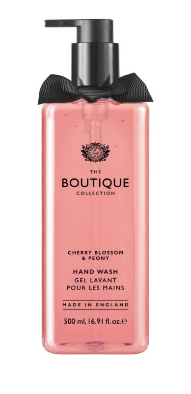 Boutique Cherry Blossom & Peony Liquid Hand Soap 500 ml by Beauty Care Bag