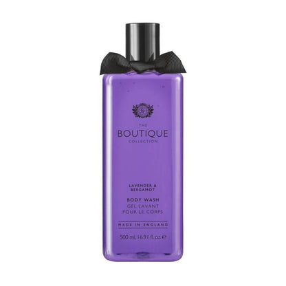 Boutique Lavender & Bergamot Calming Shower Gel 500ml by Beauty Care Bag