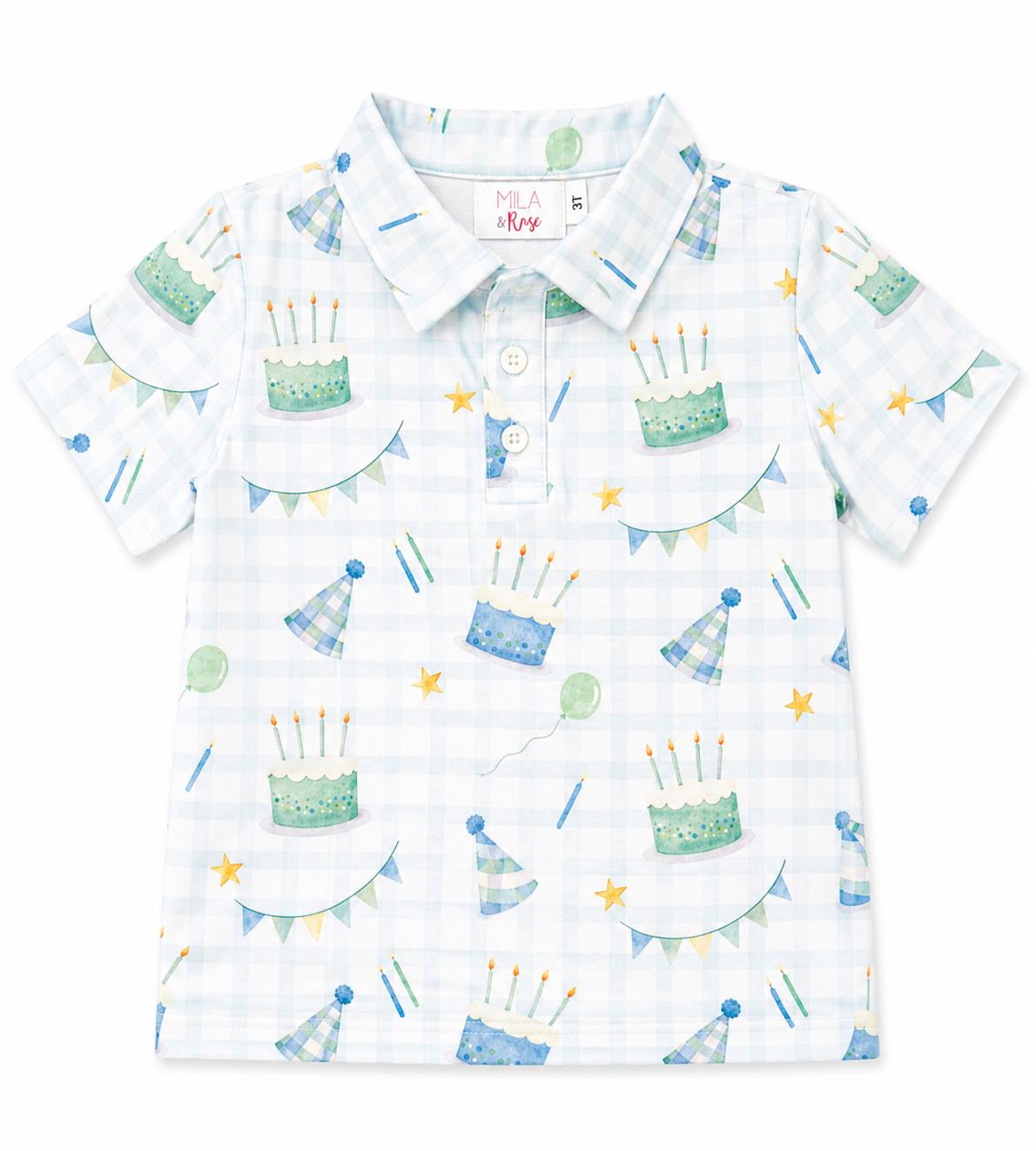 Boys Birthday Magic S/S PoloBoys Polo - S/STorqelo.com