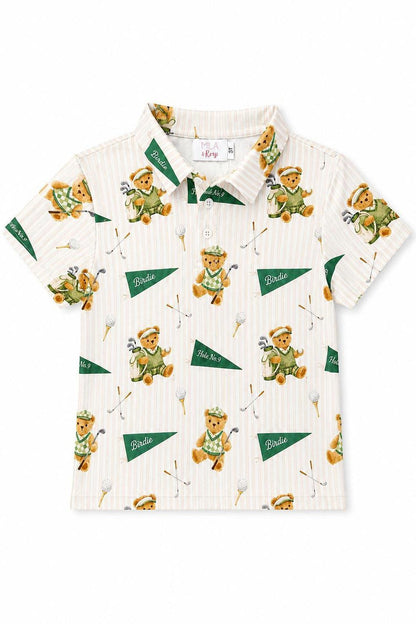 Boys Golfing Bears S/S PoloBoys Polo - S/STorqelo.com