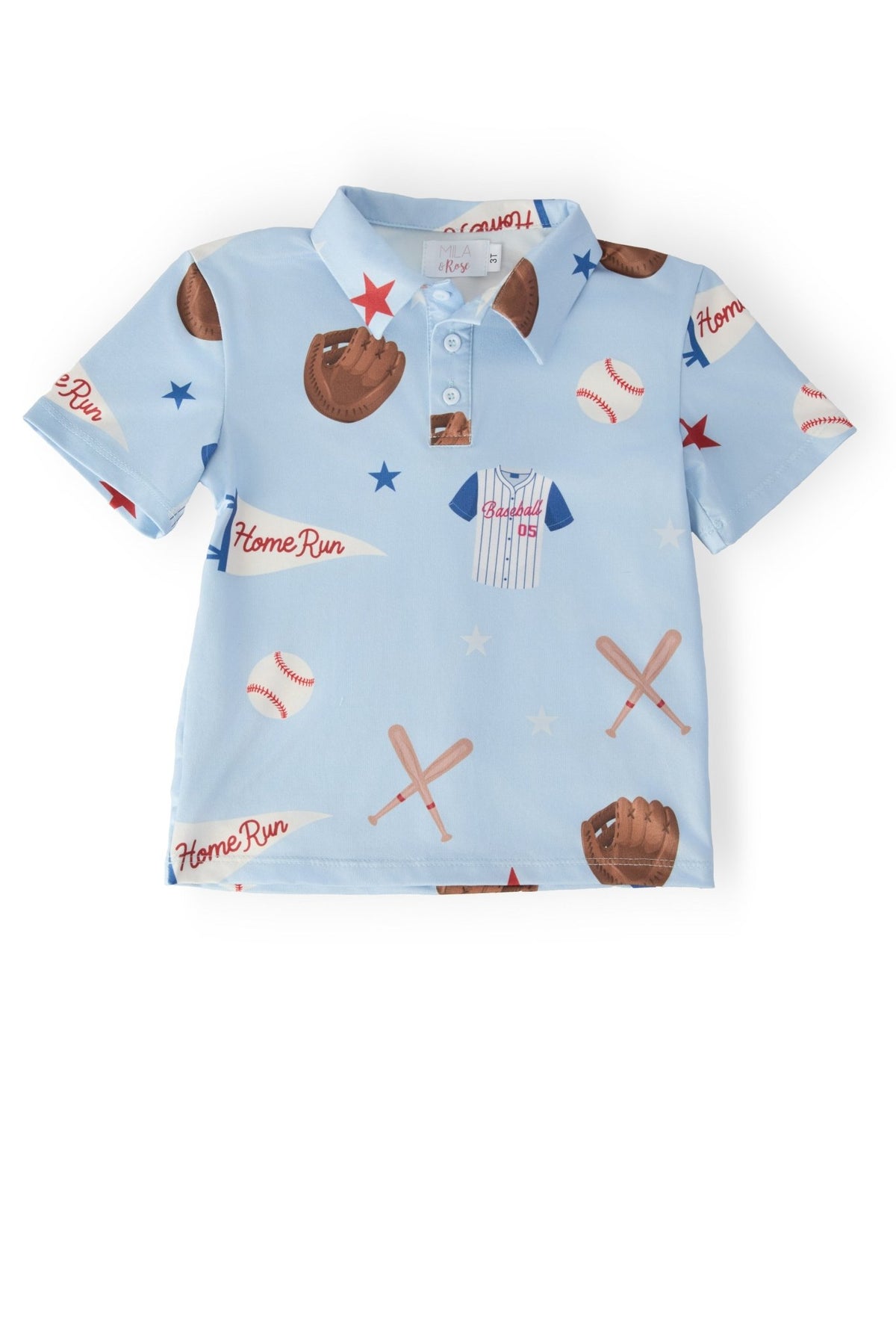Boys Home Run S/S PoloBoys Polo - S/STorqelo.com