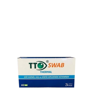 TTO Swab Thermal Eye Cleansing Wipes 24 Count by Beauty Care Bag