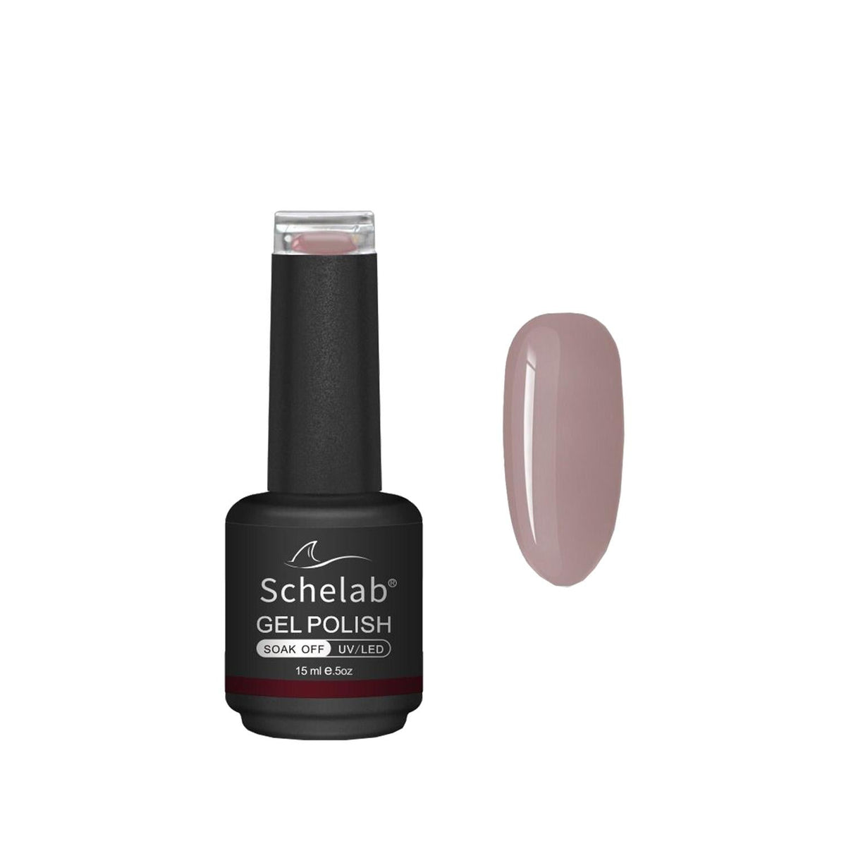 Schelab 3 Step Gel Nail Polish - Long Lasting Salon Quality Finish at Home, 001 Shade, 0.51 fl oz by Beauty Care Bag