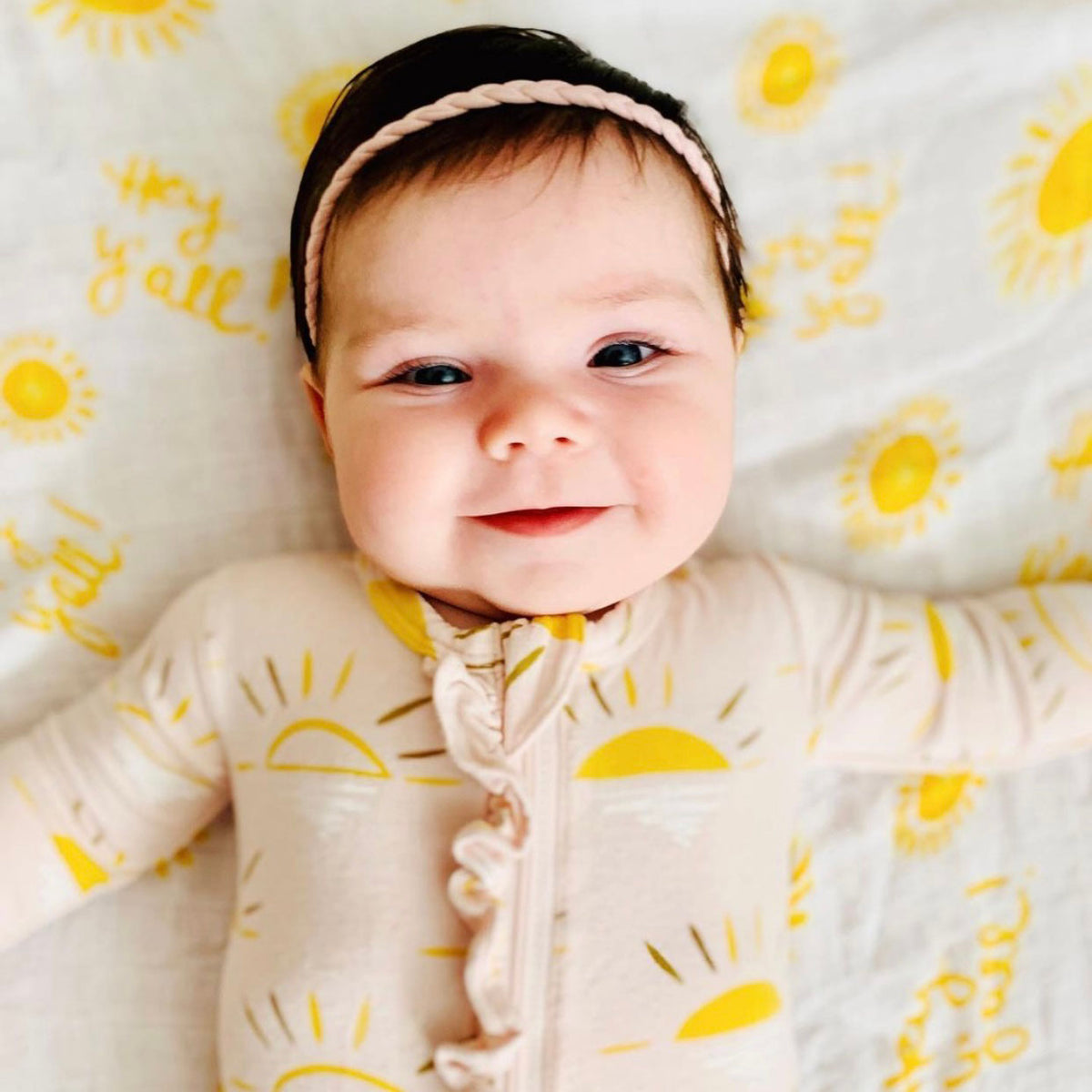 Marigold Set - Braided Headbands - 10 Pack by Parker Baby Co.