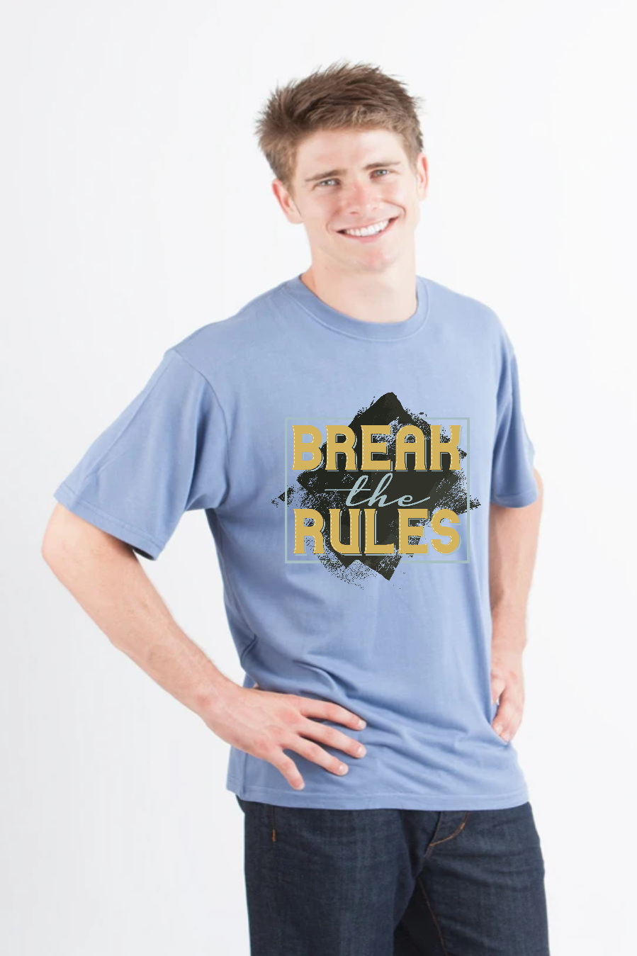 Break the Rules graphic t-shirt – view 4