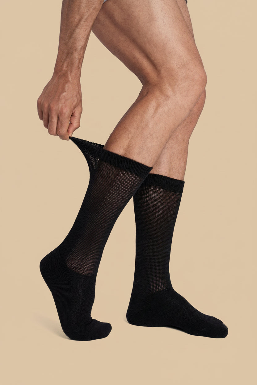 Men's Diabetic Non-Binding Socks by Breevar
