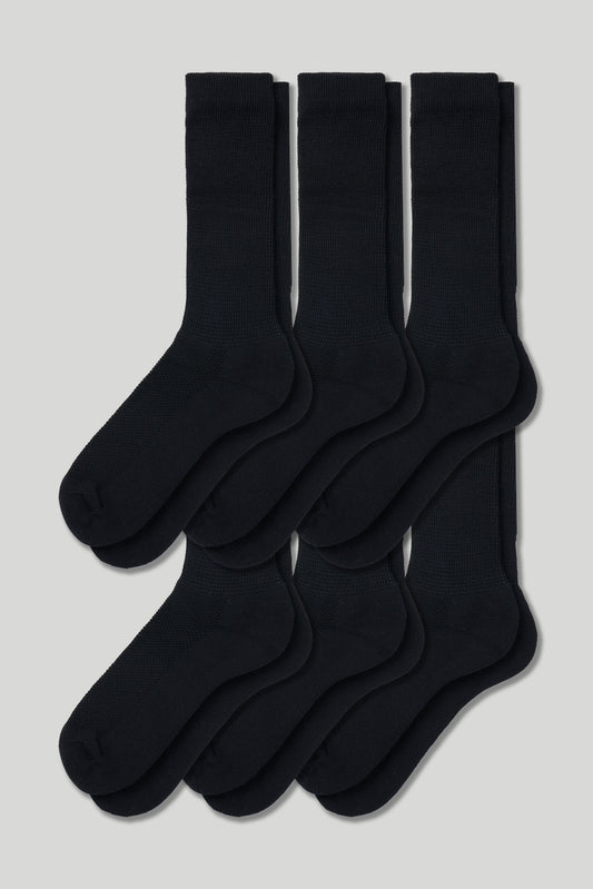 6-Pack Women's Diabetic Non-Binding Socks by Breevar
