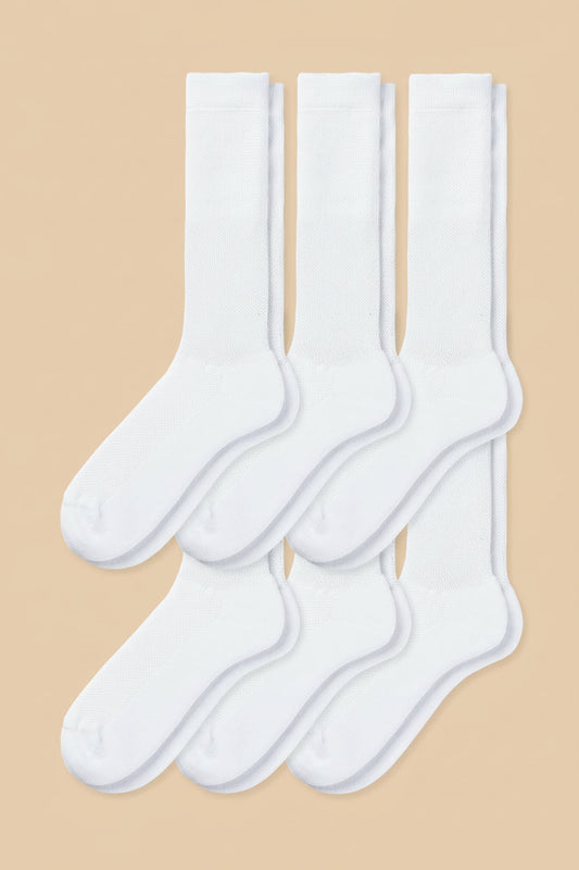 6-Pack Women's Diabetic Non-Binding Socks by Breevar