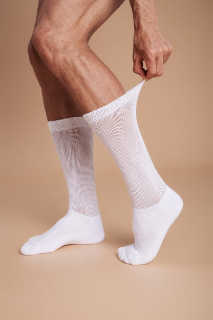 Men's Diabetic Non-Binding Socks by Breevar