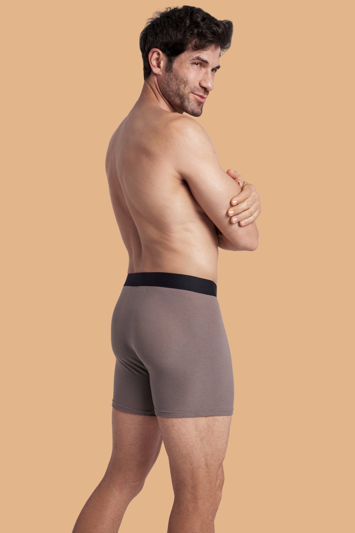 Men's Mesh Modal All-Day 2nd Skin Boxer Brief by Breevar