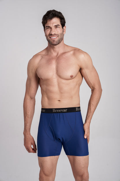 Men's Mesh Performance Quick Dry Boxer Brief by Breevar