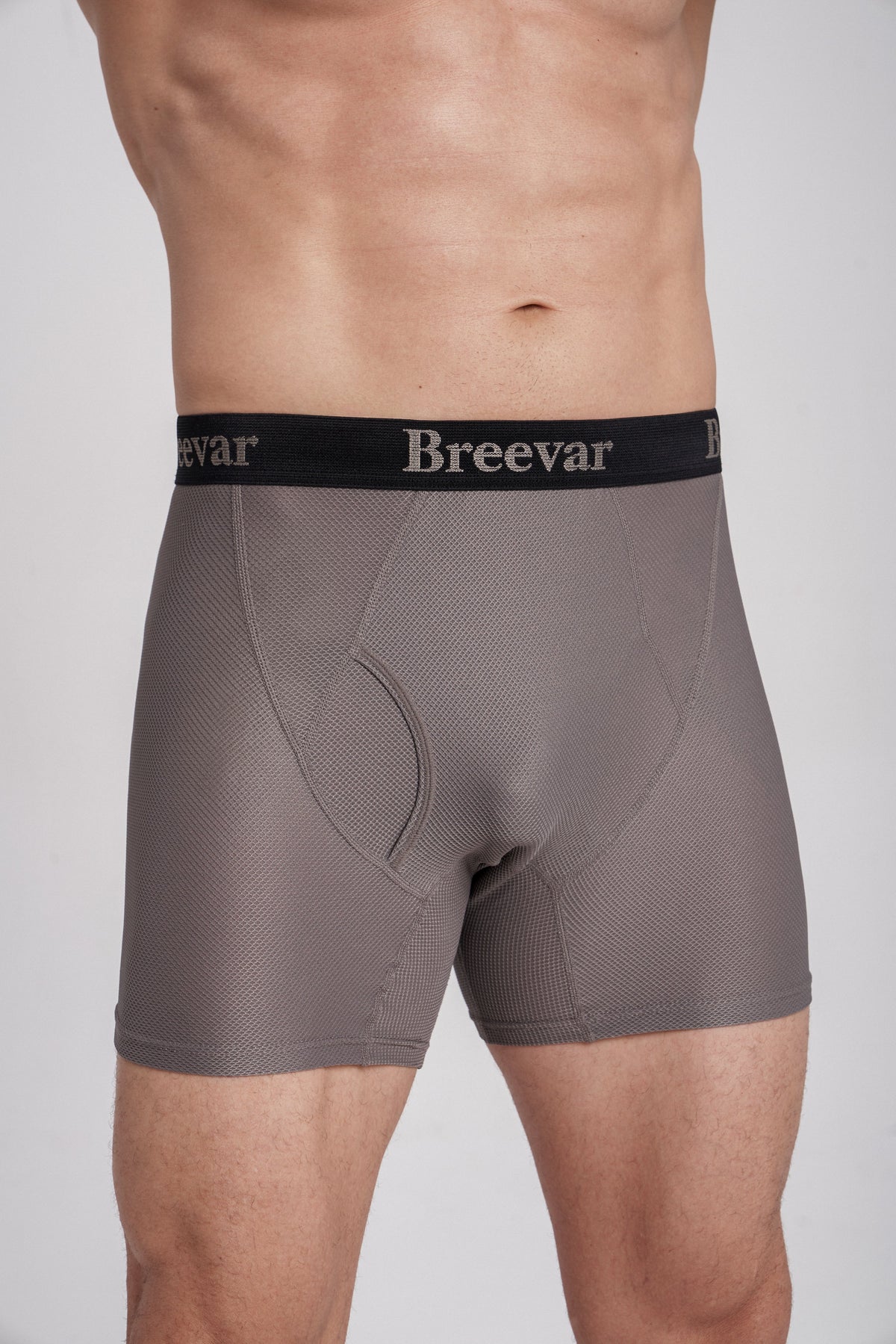 Men's Mesh Performance Quick Dry Boxer Brief by Breevar