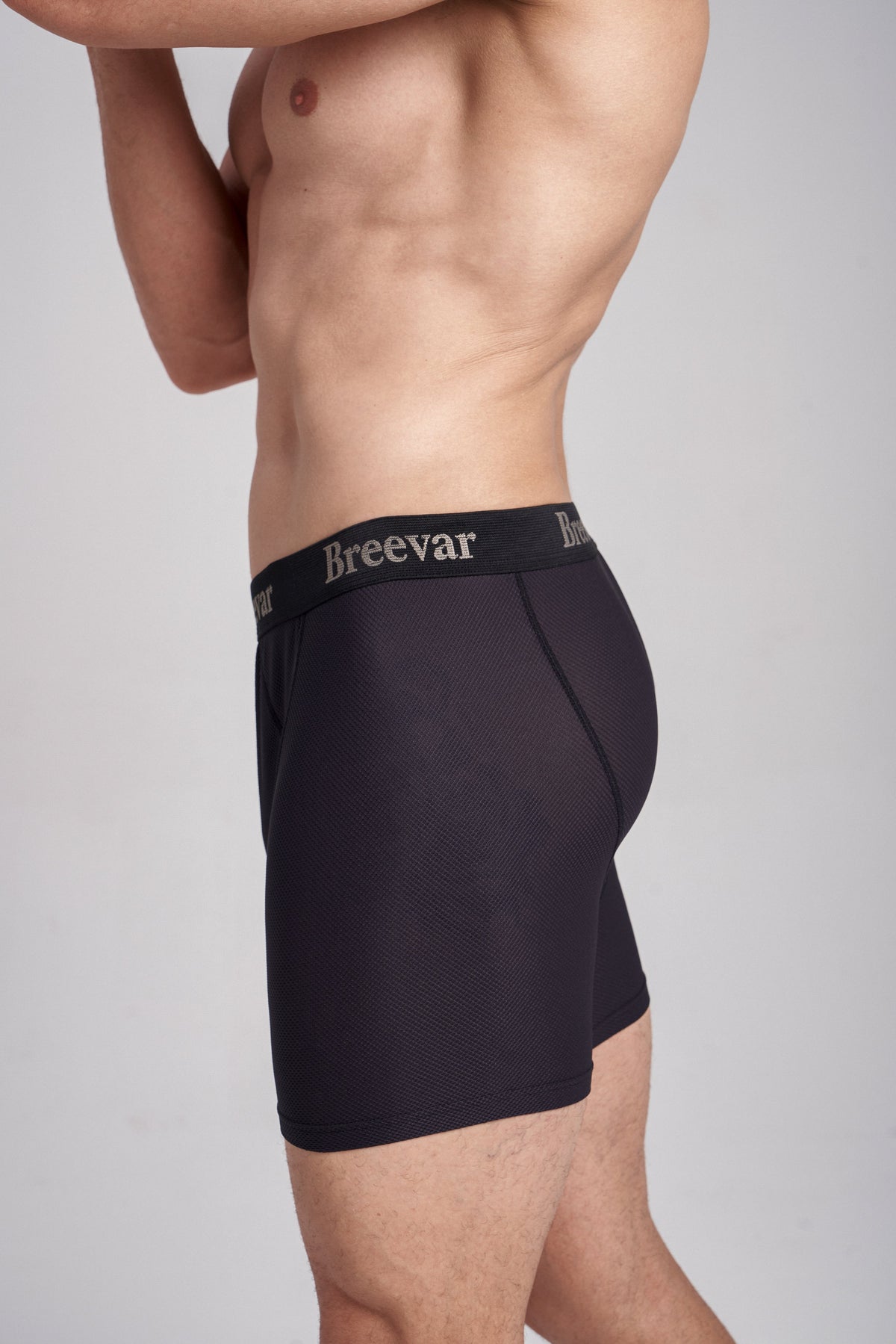 Men's Mesh Performance Quick Dry Boxer Brief by Breevar