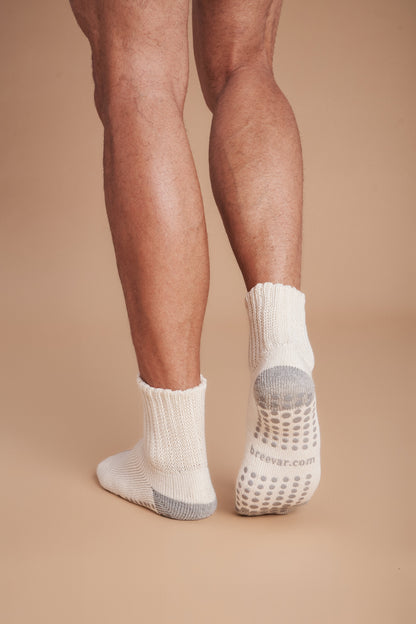Men's Work From Home Crew Socks by Breevar