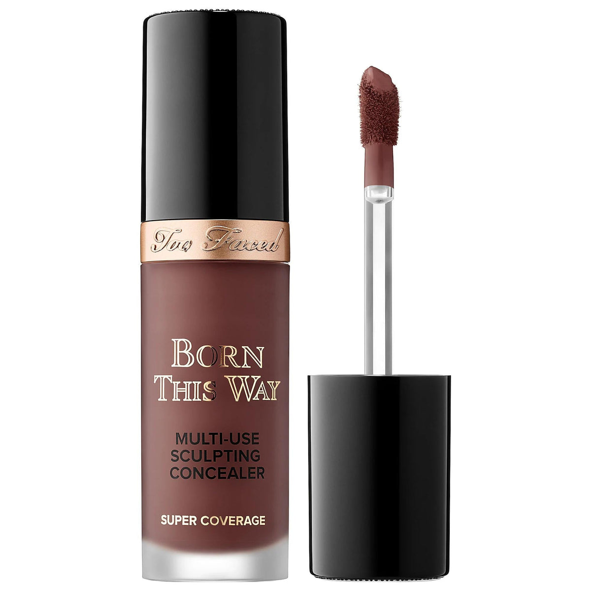Too Faced Born This Way Concealer: Super Coverage Multi-Use with Hyaluronic Acid - Hydrating, Vegan, Natural Finish Concealer for Flawless Skin by Beauty Care Bag