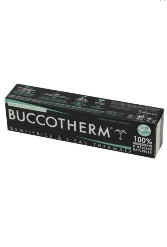 Buccotherm Charcoal Whitening Toothpaste 75ml by Beauty Care Bag