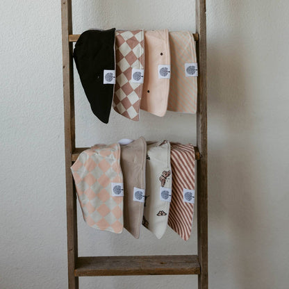 Butterfly Bandana Bib Set (8 pack) by Parker Baby Co.