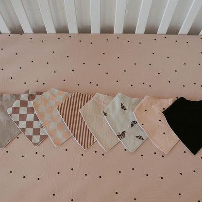 Butterfly Bandana Bib Set (8 pack) by Parker Baby Co.