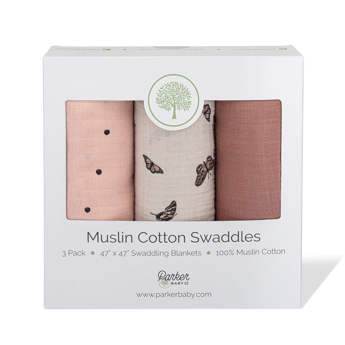 Butterfly Swaddle Set by Parker Baby Co.
