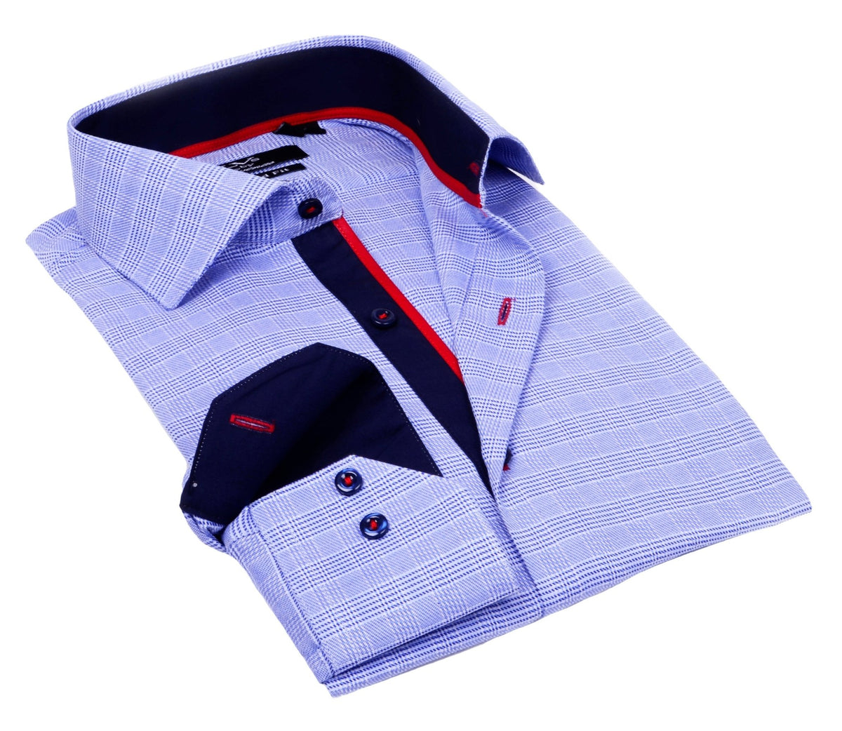 Button-Up Shirt // - Tailored Fit - contrast trimming - final sale - Size SmallShirts & TopsTorqelo.com