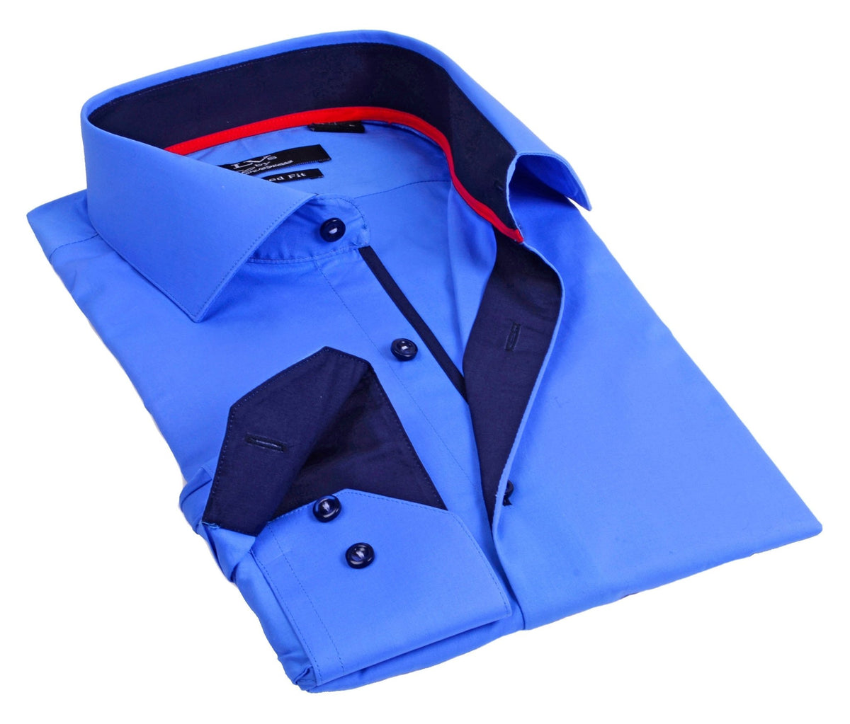 Button-Up Shirt // - Tailored Fit - contrast trimming - final sale - Size SmallShirts & TopsTorqelo.com
