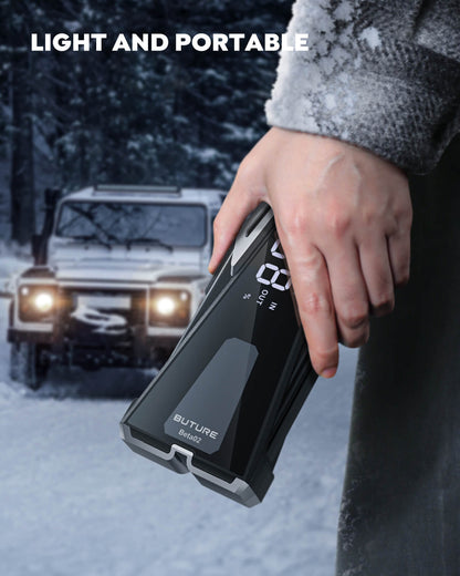 Buture Beta02 Car Jump Starter 2500A Peak丨21800mAh Power Bank, Lightweight DesignJump StarterTorqelo.com