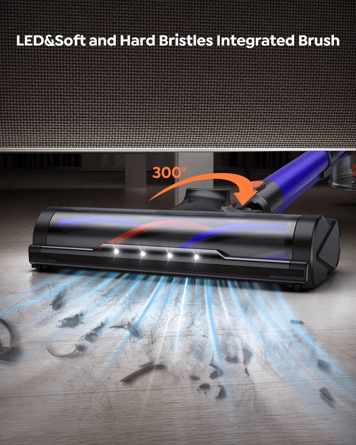 Buture JR400 Cordless Vacuum Cleaner | 400W 38KPAVacuum CleanerTorqelo.com