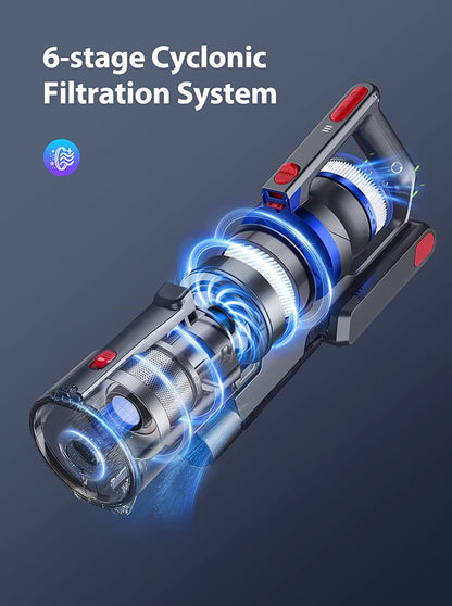 Buture JR500 Cordless Vacuum Cleaner | 450W 33KPAVacuum CleanerTorqelo.com
