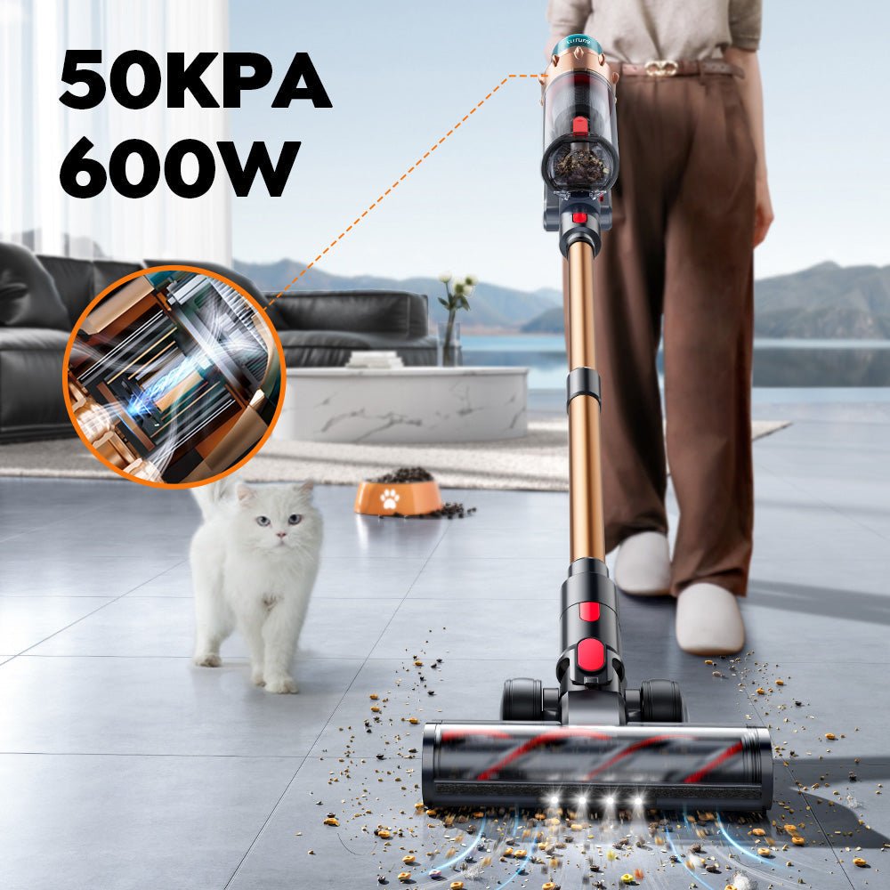 Buture VAC01 Aromatherapy Cordless Vacuum | 600W 50KPAVacuum CleanerTorqelo.com