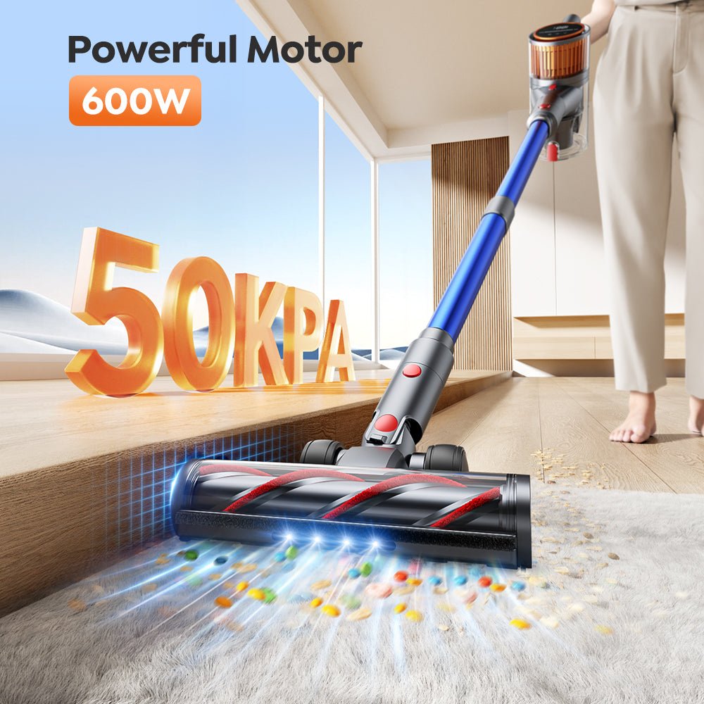 Buture X9 Cordless Vacuum | 600W 50KPA 60min RuntimeVacuum CleanerTorqelo.com