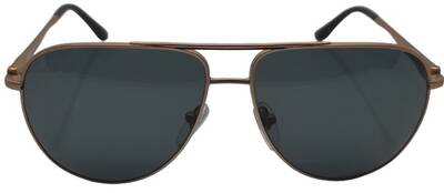 Bvlgari 5037 2003/87 Gold Metal Square Sunglasses 59mm by Beauty Care Bag