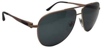 Bvlgari 5037 2003/87 Gold Metal Square Sunglasses 59mm by Beauty Care Bag